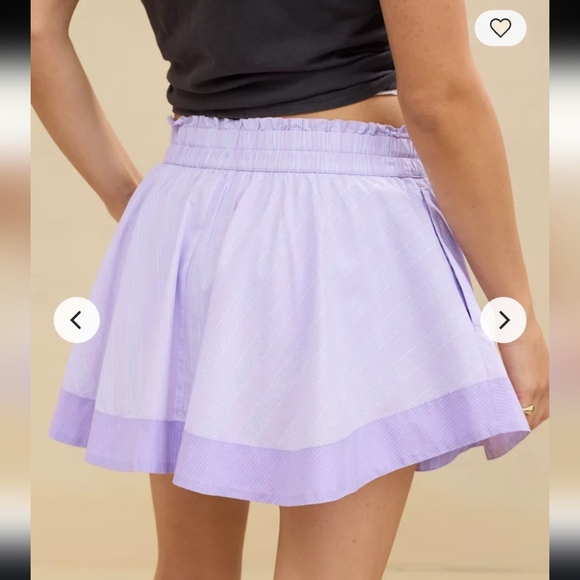 Women's Aerie Purple Boxer Skort Sz Medium - Picture 9 of 9